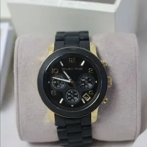 Micheal Kors MK Black Gold With Box Watch - MK5191 s-l400.jpg main image 4